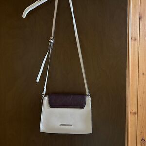 BCBGeneration Crossbody Two-tone Sling Bag Chocolate Cream